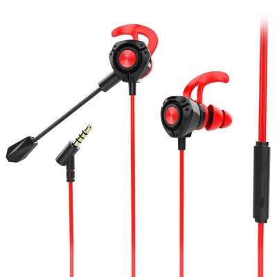 China In-Ear Wired 3.5mm Plug In-Ear Gaming Earphone 0ms Delay Dynamic Earphone With Microphone For Most Phones Tablets MP3 MP4 for sale