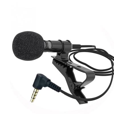 China Microfono 3.5M Noise Reduction Computer Microphone SLR Camera HD Mikrofon Mike For Mobile Phone Lavalier Microphone Microfone for sale