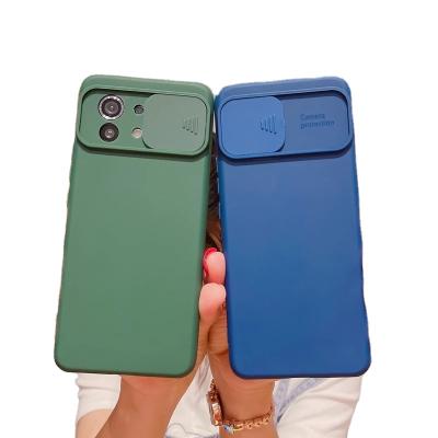 China Anti-drop Slide Camera Lens Protect Case For Xiaomi Redmi Note 10 9 8 Pro 8T 8A 9A K40 POCO X3 M3 MI 11 Lite 10T for sale