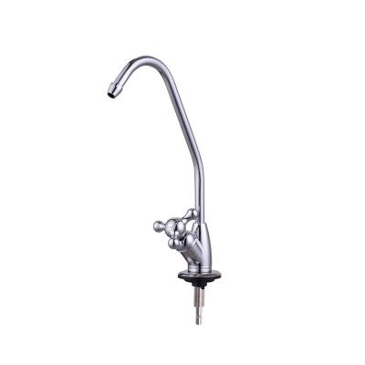 China Best Quality Gooseneck Kitchen Sink Reverse Osmosis RO Kitchen Faucet Outdoor Brass for sale