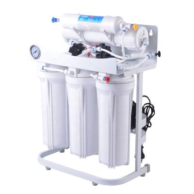 China Hotel Capacity 50/75/100 GPD Household Food Grade ABS Reverse Osmosis Machine Water Filter System for sale