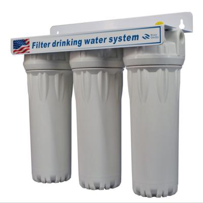 China 3 Step Surface Worktop And Wall Mounting Filters For Water Purifier Filter for sale