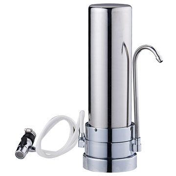 China Outdoor Water Purification 500L/Hour 304 Stainless Steel Home Gravity Water Filter Housing for sale