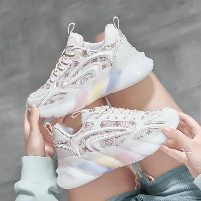 China MABOUR Shoe Manufacturer Wholesale CustomWomen Casual Shoes Breathable Sports Sneaker Letest Desgin LG18158 for sale