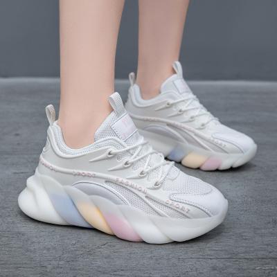 China MABOUR Shoe Manufacturer Wholesale CustomWomen Casual Shoes Breathable Sports Sneaker Letest Desgin LG18003 for sale