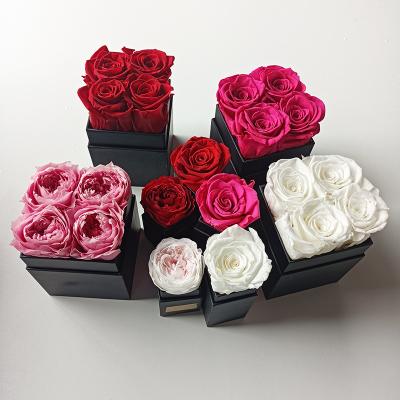 China Durable Preserved Rose Summer Flower Plant Low Price Preserved Rose Wedding Keepsake Ideas DIY Birthday Gift Sets For Her for sale