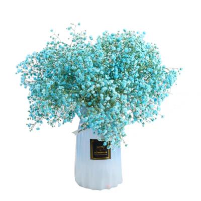 China Wedding and home decoration SumFlora 2020 hot selling the most popular artificial flower preserved babysbreath for home decoration for sale