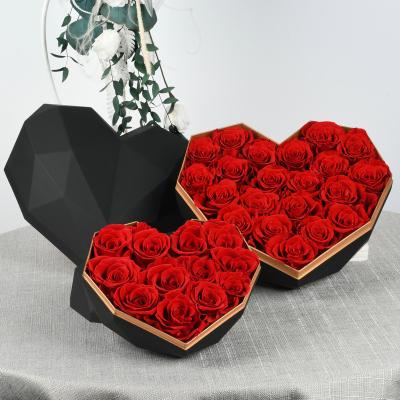 China SumFlora Christmas Valentine's Day Luxury Special Preserved Press Rose Flower For Gift Box for sale