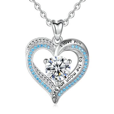 China Fashion High Quality 925 Sterling Silver Jewelry Pendant Necklaces from Fashion Merryshine for sale