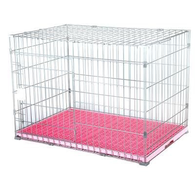 China Breathable Metal Pet Dog Crate Wholesale Durable Indoor Outdoor Removable Cat Cage for sale