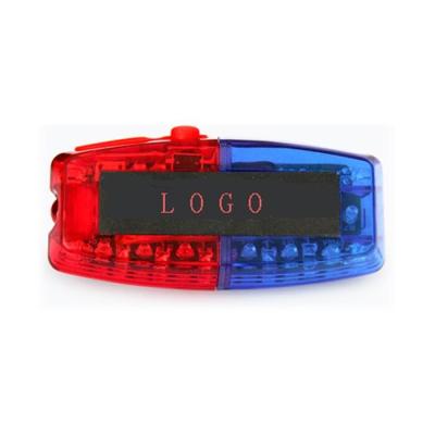 China LED Flashing Police Shoulder Light Waterproof Warning Signal Lamp for sale