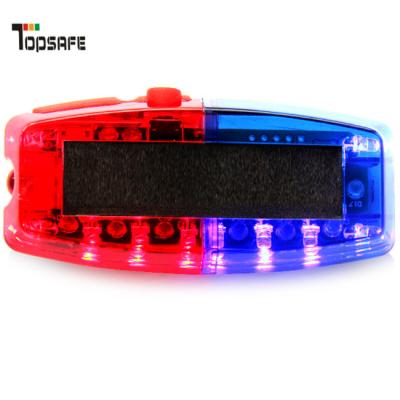 China Hot Rechargeable Shoulder Warning Light USB Rechargeable Rear Light Emergency Shoulder Light for sale