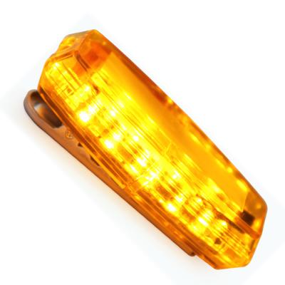 China Rechargeable roadway traffic strobe warning lamp shoulder light for sale