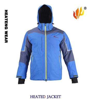 China OEM/ODM Custom QUICK DRY Hooded Outdoor Ski Waterproof Windproof Anorak Heated Jacket for sale