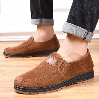 China Fashion trend style popular high quality fresh simple fashion men's cotton fabric wear-resistant sports shoes for sale