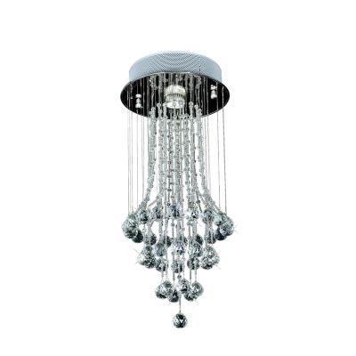 China Modern 90W 100W Modern Jellyfish Shape Crystal Pendant Light for sale