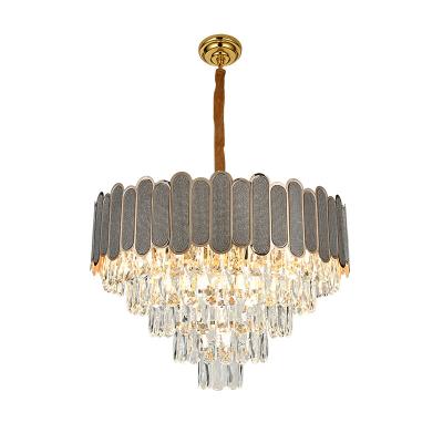 China Home Decoration Modern k9 Crystal Luxury Hotel Kitchen Pendant Lighting Chandelier Traditional Wholesale for sale