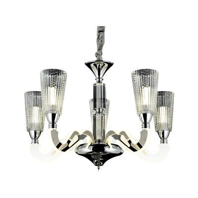 China Crystal Acrylic Chandelier Lighting Led Modern Residential for sale