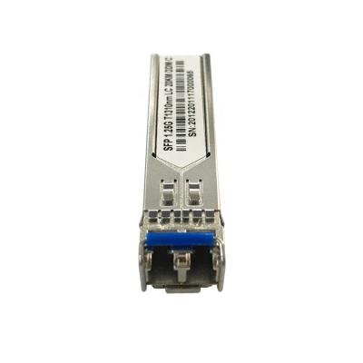 China FTTX Wire 1.25G LC 1310nm 20km Dual Mode DDM SFP Fiber Transceiver Module for sale