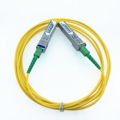 China FTTX 2.5G Single SC Connector Fiber Optic DDM 20km 20km Transceiver BIDI SFP for sale