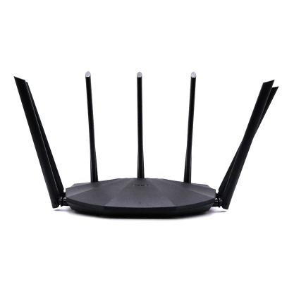 China Home Multiple Bandwidth Smart Antenna Control Gigabit AC23 Tenda Wireless Router for sale