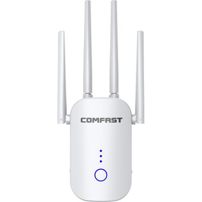 China Dual Band Wifi Booster 2.4GHz-5GHz Signal Range 1200Mbps 4g 5ghz Extender 5g Wireless Wifi Repeater for sale