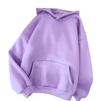 China Autumn Simple Loose Casual Wholesale Anti-pilling Top Hoodie Oversized Pullover Straight Sweatshirts for sale