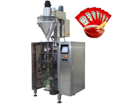 China Multifunctional Cheap Price Automatic Food Peanut Butter Chili Tomato Sauce Sachet Pouch Bag Filling Packing Machine for sale