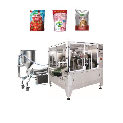 China Food Wheat Flour Chilli Powders Automatic Snus Spices Packaging Curry Sachet Packing Machine Ketchup for sale