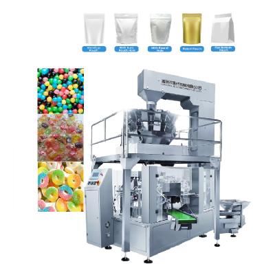 China Fully Automatic 50g Food Stainless Steel Gummy Candy / Filled Candy Seal Machine for sale