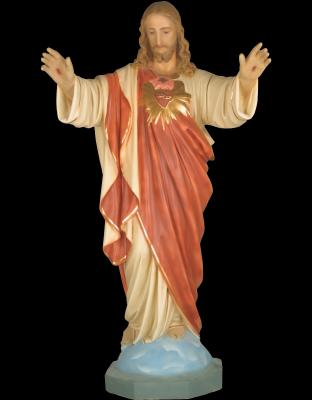 China Outdoor Sculpture Jesus Christ Fiberglass Sculpture China Jesus Christ Large Carvings Carving Fiberglass for sale