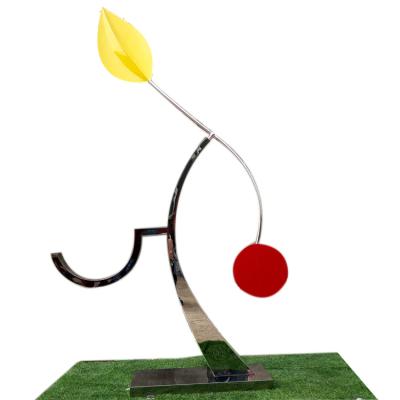 China Modern Attractive Wind Stainless Steel Kinetic Sculpture From Europe for sale