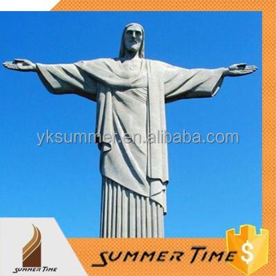 China Folk Sculpture Jesus in Famous Art Building for sale