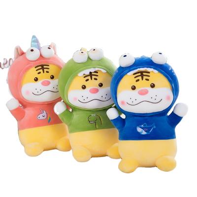 China Dudu Plush Toys Wholesale Custom Plush Cute Tiger Stuffed Animal Pillow Tiger Soft Toy for sale