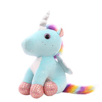 China Plush China Supplier OEM Custom Design Unicorn Pillow Stuffed Unicorn Plush Toy for sale