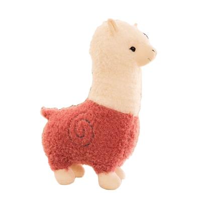 China 28cm Plush Stuffed Alpaca Plush Toys Rainbow Alpaca Llama Doll Stuffed Sheep Animals for sale