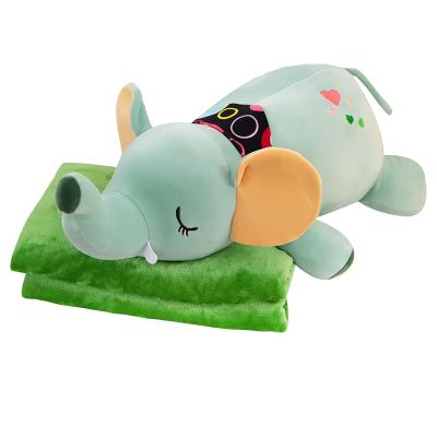 China Wholesale Hotselling Plush Toy With Blanket Plush Amazon Stuffed Pillow Cat's Claw Baby Sleeping Blanket for sale