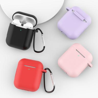 China colorful anti-drop dustproof anti-drop silicone earphone sleeve gen2 silicone ear pod case earbuds cover for sale