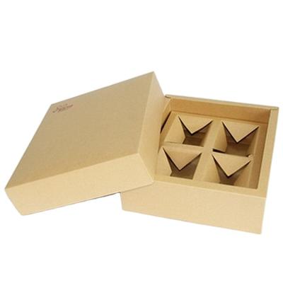 China Recyclable Custom Design Printing Luxury Handmade Rigid Mooncake Gift Box for sale