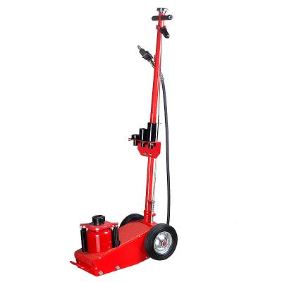 China 50 Ton Air Jack Pneumatic Trolley Jack Hydraulic Floor Lifting Tools for sale