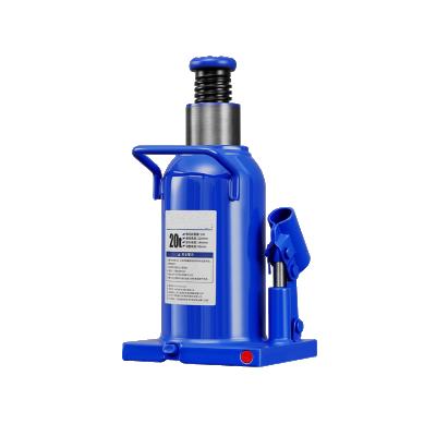 China Baoding Blue Hydraulic Lifting Jack Stubby Hydraulic Bottle Jack 50 Ton Manual Steel Hydraulic Bottle Jack20ton Tools for sale