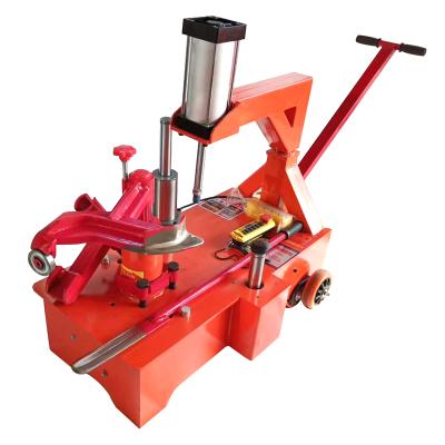 China Semi Manganese Steel Tire Repair Tools Truck Tire Stand Machine Truck Wheels Switch 1340 Mm for sale