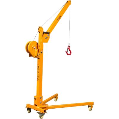 China Other Model Foldable Portable Loading Lift Small Mobile Crane Crane 500kg Wholesale Hand Loading Lift for sale