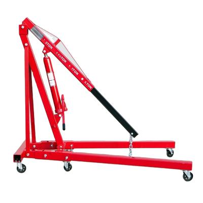 China High Quality 2 Ton Portable Car Lift Manual Folding Engine Crane with Low Price 10 Ton for sale