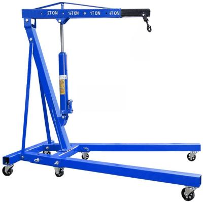 China factory direct sale wholesale workshop foldable crane hydraulic store crane 10 ton for sale