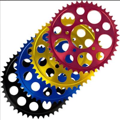 China 520 CNC Aluminum Rear Sprocket Marchesini Aluminum 7075 / 6061aluminum Driven Wheels 7075 T6 6061 for sale