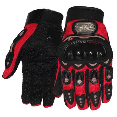 China Sports& Pro-Cyclist Motocross Full-Finger Sports Mountain Rider Wear-Resistant Drop-Resistant Touch Screen Biker Riding Gloves for sale