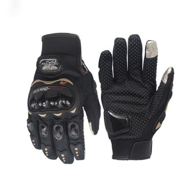 China Pro Comfortble Biker Touch Screen Motorcycle Riding Racing Gloves for sale