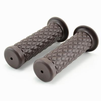 China China-chic New Retro Good Quality General Grip Rubber Grips For Harley Honda Suzaki Handle GN125 CG125 CB400Grip for sale