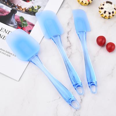 China Feature 3 Pcs Set Disposable Eco-friendly Hot Selling Spatula Silicone Spatula Baking Set for sale